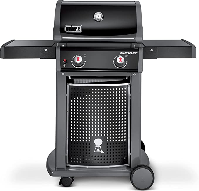 Weber Spirit E-210 Classic Barbecue Gaz, 2 Brûleurs, Noir